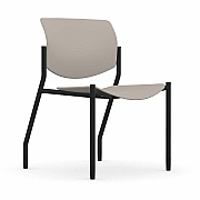 9 to 5 Seating Shuttle Armless Stack Chair w/ Glides (1210A00BFP19)