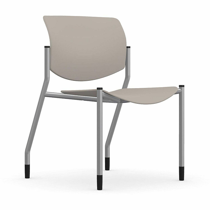 9 to 5 Seating Shuttle Armless Stack Chair w/ Glides (1210A00SFP19)