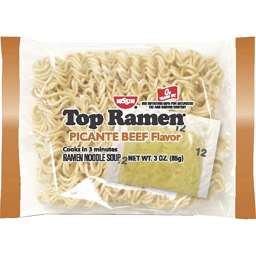 NISSIN FOODS Top Ramen Beef Picante Cup Noodles (NSF11612)