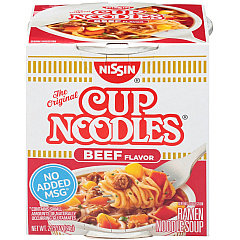 NISSIN FOODS Top Ramen Beef Flavor Cup Noodles (NSF23001)
