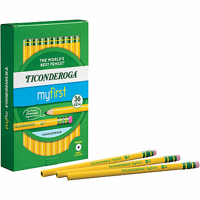 Ticonderoga My First Wood Pencil (DIXX33336)