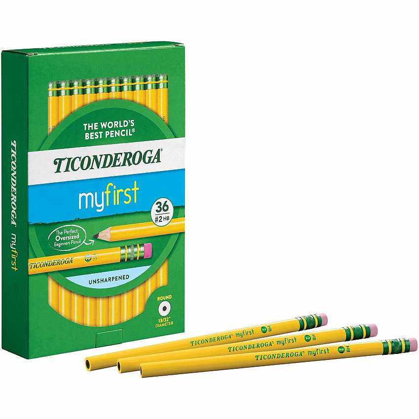Ticonderoga My First Wood Pencil (DIXX33336)