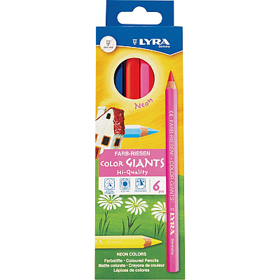 Lyra Color Giant Pencils (DIXL3941063)