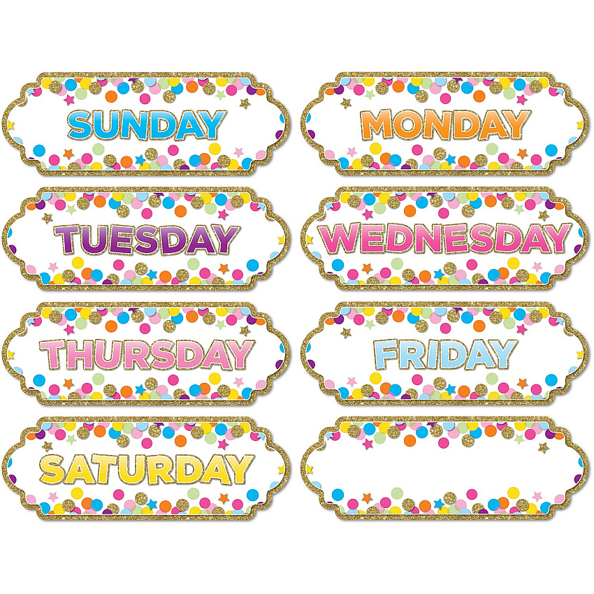 Ashley Magnetic Confetti Days Timesavers (ASH19006)