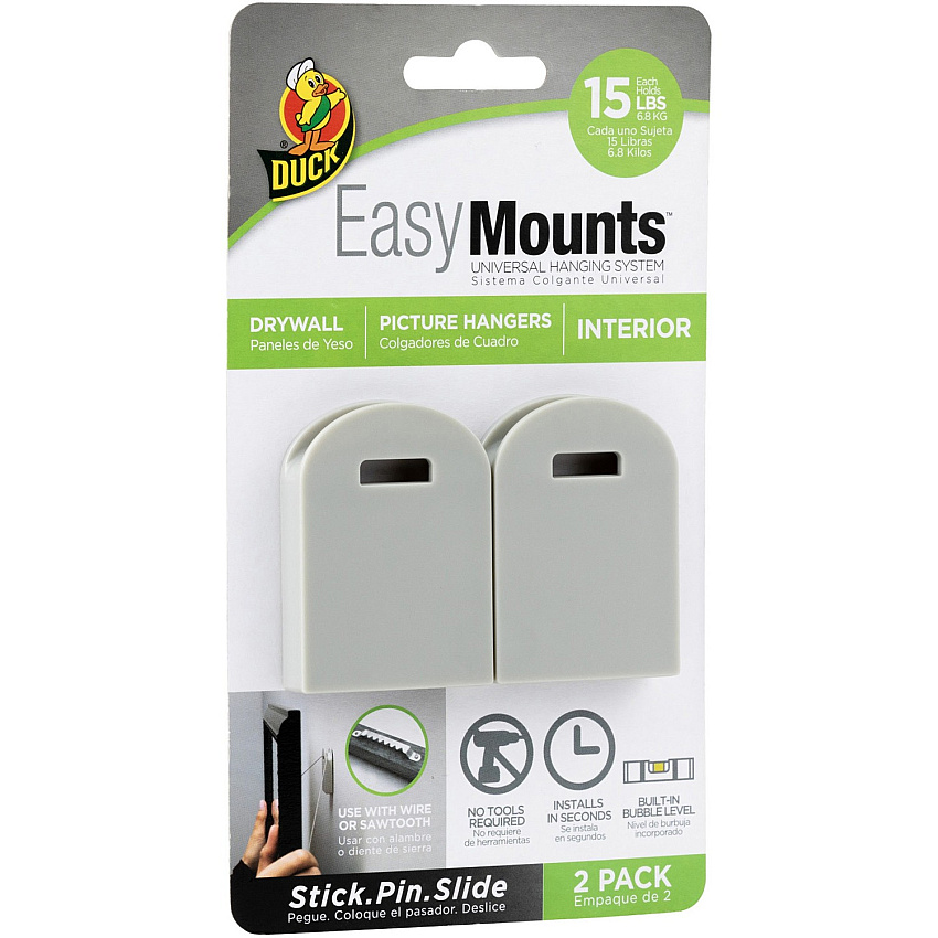 Duck EasyMounts Interior Wall Picture Hanger (DUC287393)
