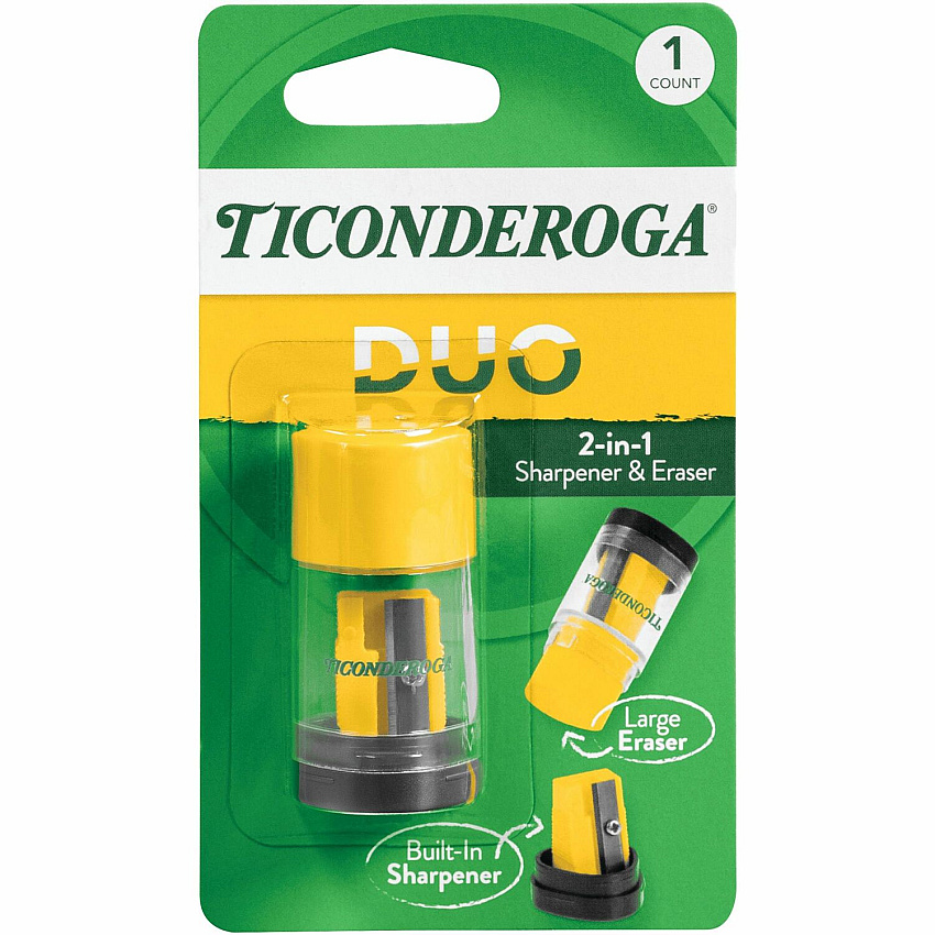 Ticonderoga DUO Manual Pencil Sharpener (DIXX39001)