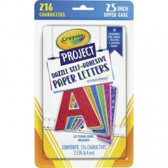 Crayola Self-adhesive Paper Letters (P1649CRA)