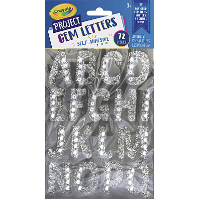 Crayola Sparkling Gems Sticker Letters (PACP1665CRA)