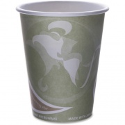 Eco-Products Evolution World PCF Hot Cups (EPBRHC12ECT)