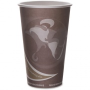 Eco-Products Evolution World PCF Hot Cups (EPBRHC16ECT)
