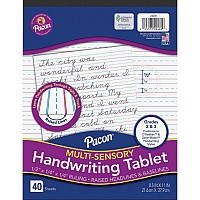 Pacon Multi-Sensory Ruled Handwriting Tablet (PACP2469)