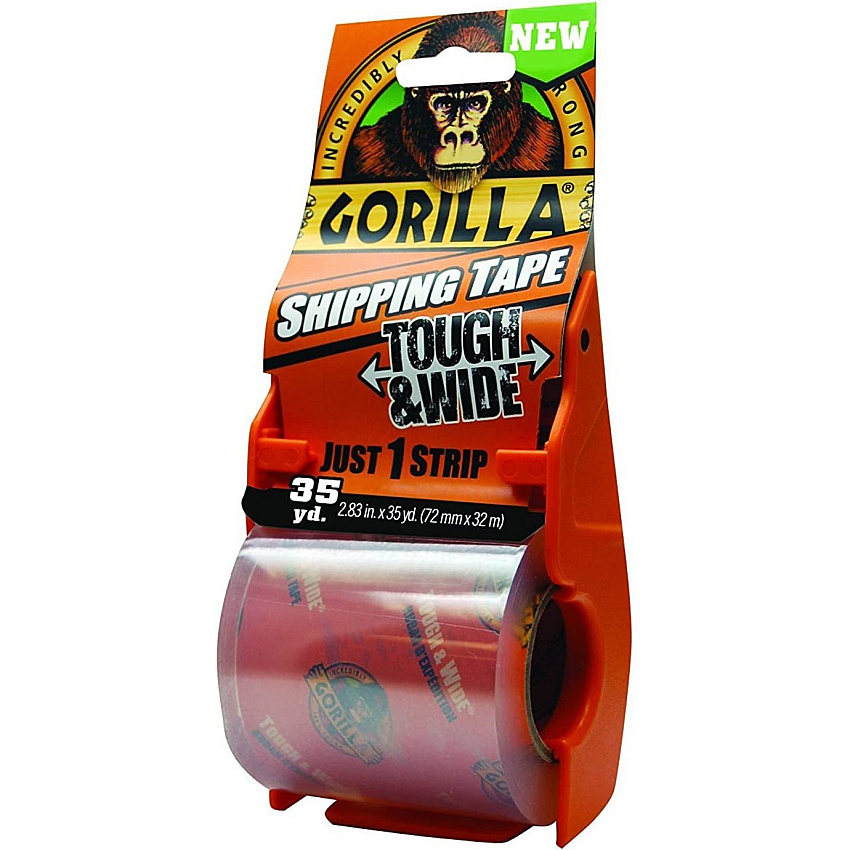 Gorilla Glue Glue Glue Gorilla Glue Glue Heavy-Duty Tough & Wide Shipping/Packaging Tape (GOR6045002)