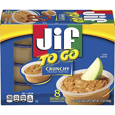 Jif To Go Peanut Butter Cups - Chunky (SMU24130)