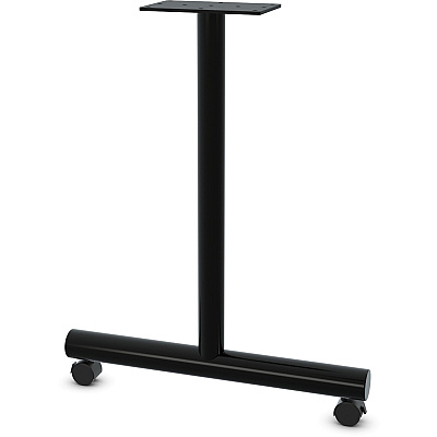 Lorell Tabletop Wheeled T-Leg Base (LLR60609)