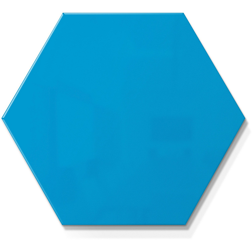Ghent Powder-Coated Hex Steel Whiteboards (HEXS1821BB)