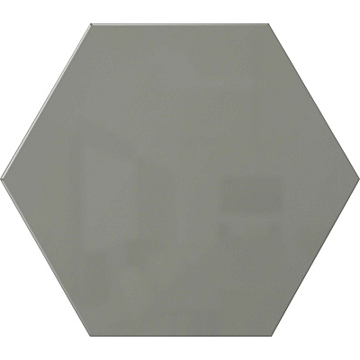 Ghent Powder-Coated Hex Steel Whiteboards (HEXS1821GY)