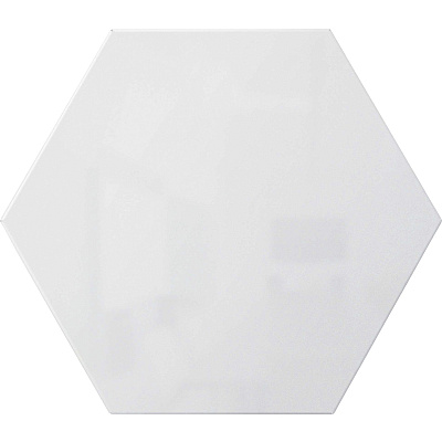 Ghent Powder-Coated Hex Steel Whiteboards (HEXS1821WH)