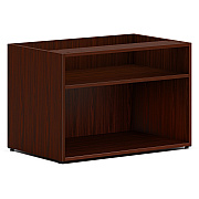 HON Mod Low Storage Credenza | Open | 30"W | Traditional Mahogany Finish (HONLCL3020SLT1)