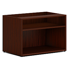 HON Mod Low Storage Credenza | Open | 30"W | Traditional Mahogany Finish (HONLCL3020SLT1)