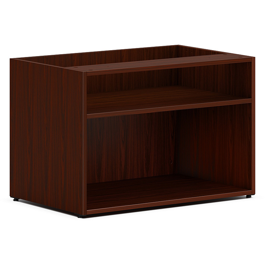 HON Mod Low Storage Credenza | Open | 30"W | Traditional Mahogany Finish (HONLCL3020SLT1)
