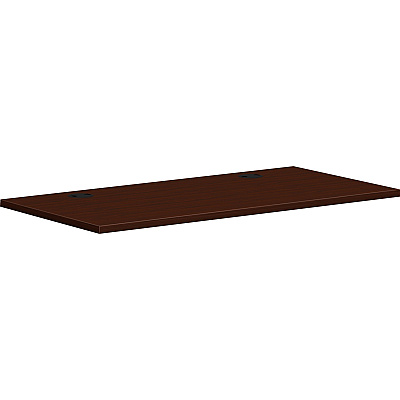 HON Mod Worksurface | Rectangular | 48"W | Traditional Mahogany Finish (HONPLRW4824LT1)