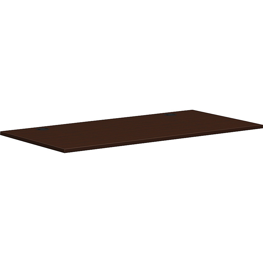 HON Mod Worksurface | Rectangular | 60"W | Traditional Mahogany Finish (HONPLRW6030LT1)