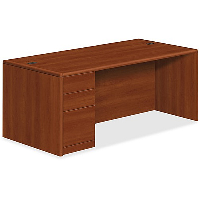 HON 10700 H10788L Pedestal Desk (HON10788LCO)