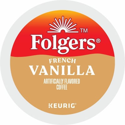 Folgers K-Cup French Vanilla Coffee (7462)