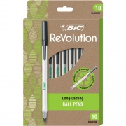 BIC ReVolution Round Stic Ballpoint Pen (GSME10BK)