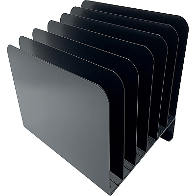 Huron Slanted Vertical Slots Desktop Organizer (HURHASZ0156)