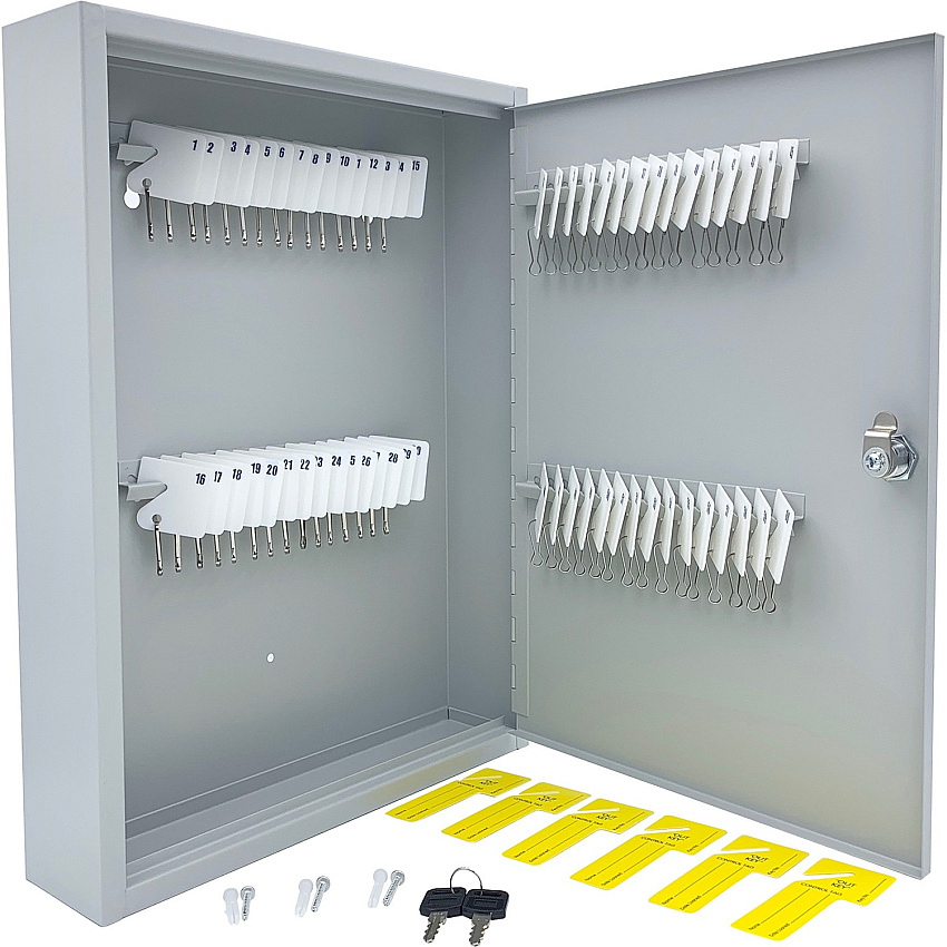 Huron Slotted Heavy-duty Key Cabinet (HURHASZ0128)