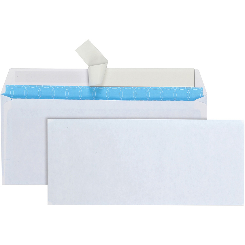 Quality Park No. 10 Treated Security Envelopes with Redi-Strip Self-Sealing Closure (QUA90019R)