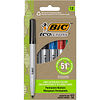 BIC Ecolutions Permanent Marker (BICPMER12AST)