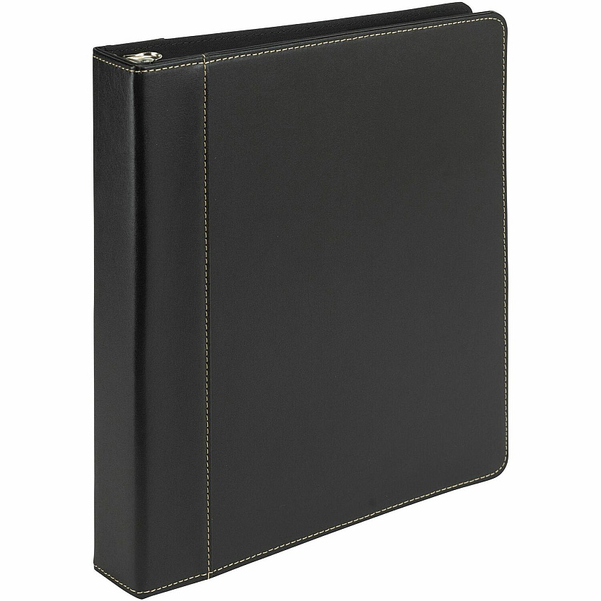 Samsill Contrast Stitch Leather Ring Binder (SAM15710)