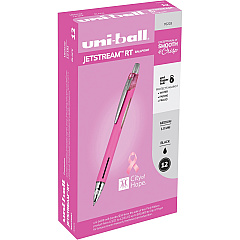 Uni Jetstream RT Pink Ribbon Ballpoint Pen (UBC70203)