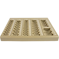 CONTROLTEK 6-Denomination Self Counting Loose Coin Tray (CNK500025)