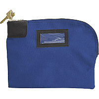 CONTROLTEK Carrying Case Cash, Coin, Document, Card, Check - Royal Blue (CNK530312)