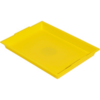deflecto Antimicrobial Finger Paint Tray (DEF39507YEL)