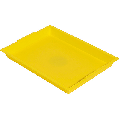deflecto Antimicrobial Finger Paint Tray (DEF39507YEL)