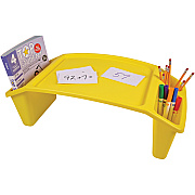 deflecto Antimicrobial Kids Lap Tray (DEF39502YEL)