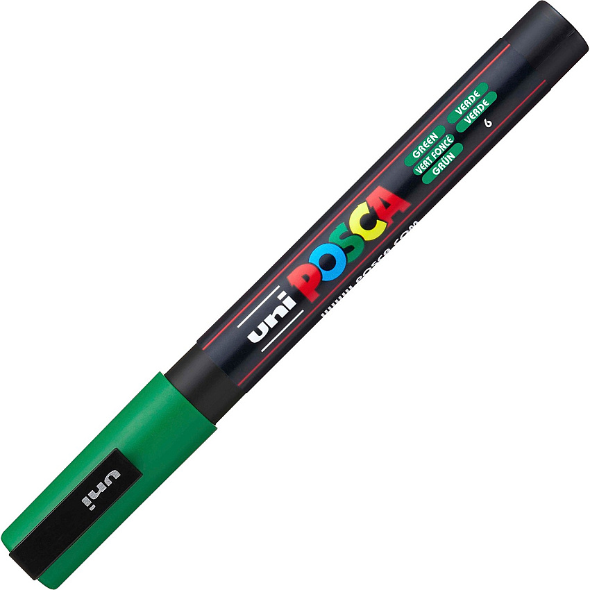 Uni Posca PC-3M Paint Markers (UBCPC3MGREEN)