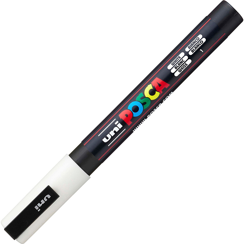 Uni Posca PC-3M Paint Markers (UBCPC3MWHITE)