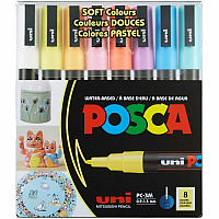 Uni Posca PC-3M Paint Markers (UBCPC3M8C)