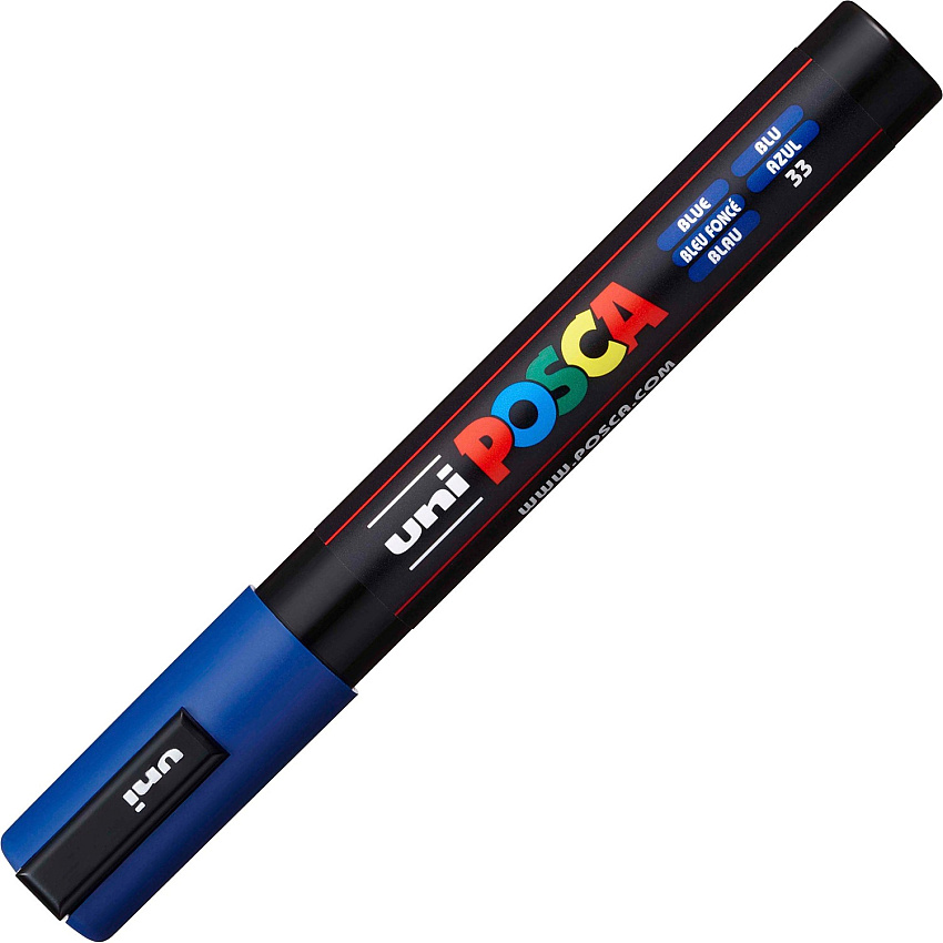 Uni Posca PC-5M Paint Markers (UBCPC5MBLUE)