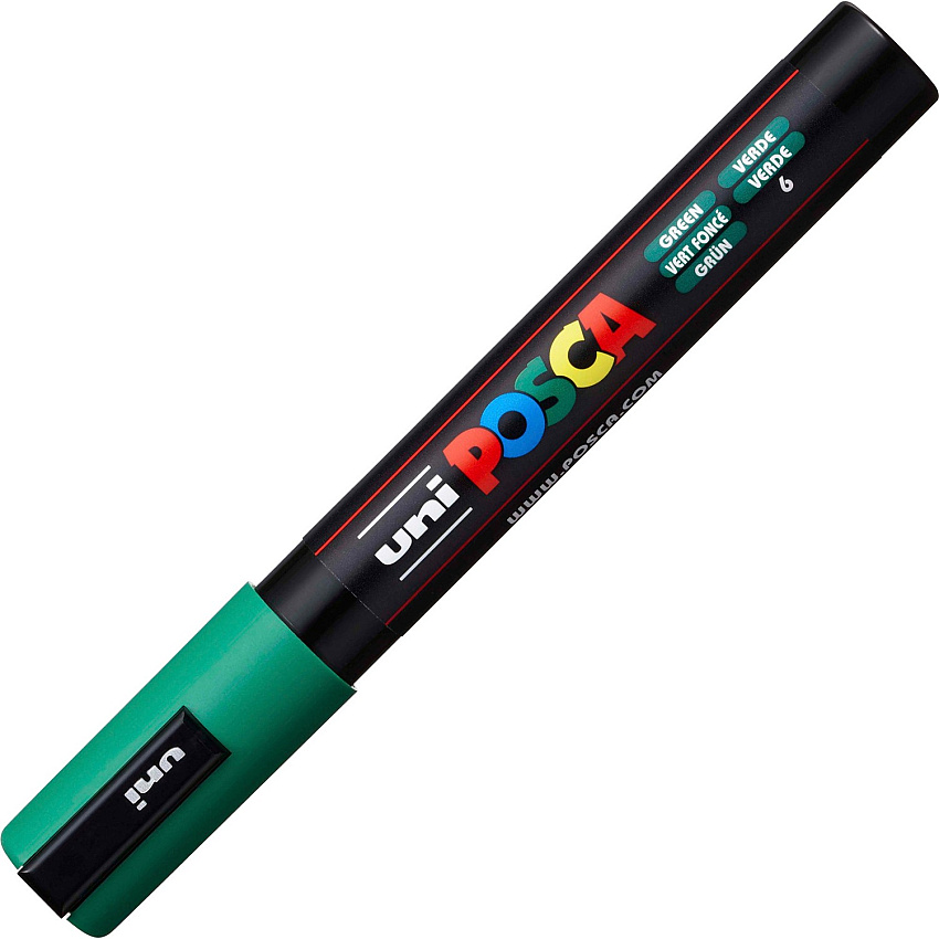 Uni Posca PC-5M Paint Markers (UBCPC5MGREEN)