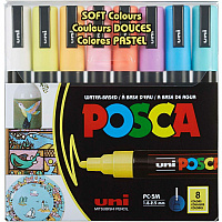 Uni Posca PC-5M Paint Markers (UBCPC5M8C)