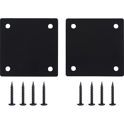 Lorell Mounting Plate for Modular Device - Black (LLR86942)