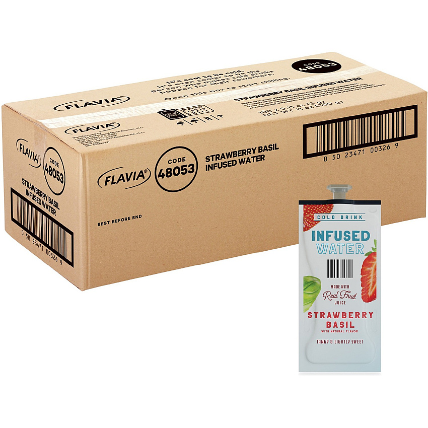 FLAVIA Strawberry Basil Infused Water Freshpack (LAV48053)