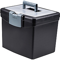 Storex Portable File Storage Box with XL Lid (STX61504U01C)