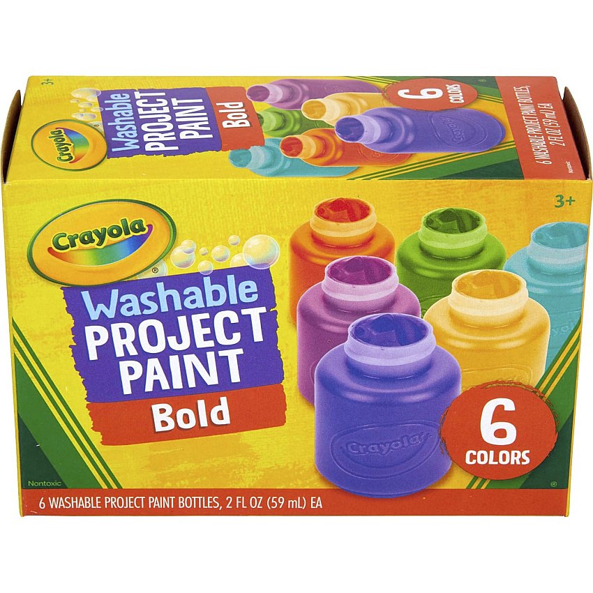 Crayola Washable Project Paint (CYO542403)